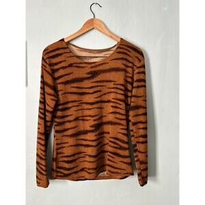 Sparkly Tiger Print Long Sleeve